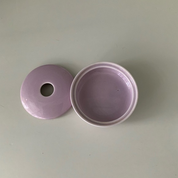 Vintage Ceramic Small Petite Trinket Dishes Heart Round Pink White Home accents - Picture 8 of 14